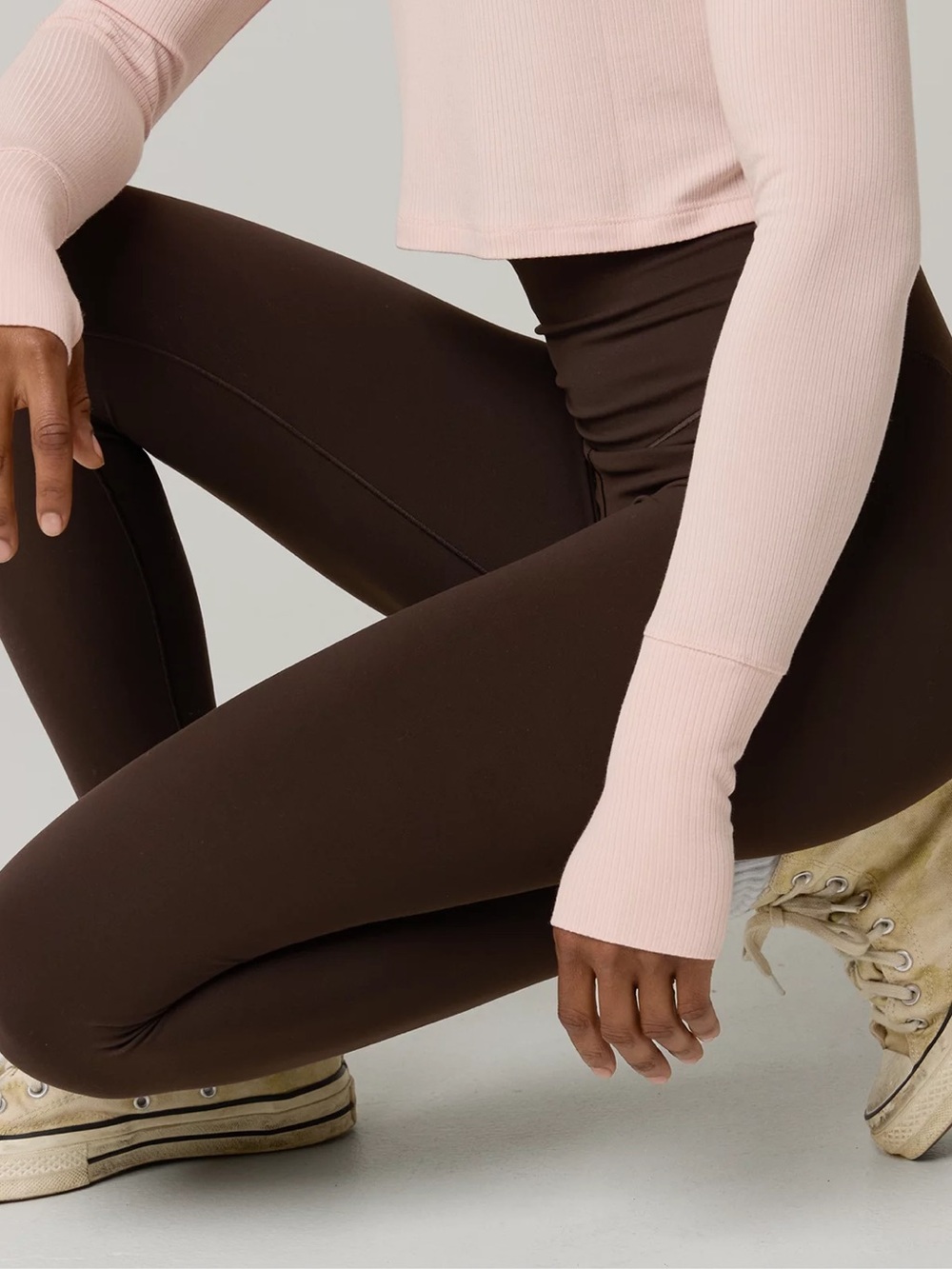 Aerie Offline Brown Workout Set